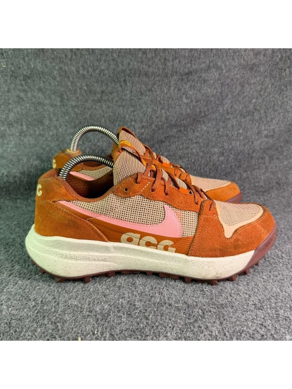 Nike ACG Lowcate Shoes Mens Size 7 Trails End Brown Light Madder Root DM8019-201